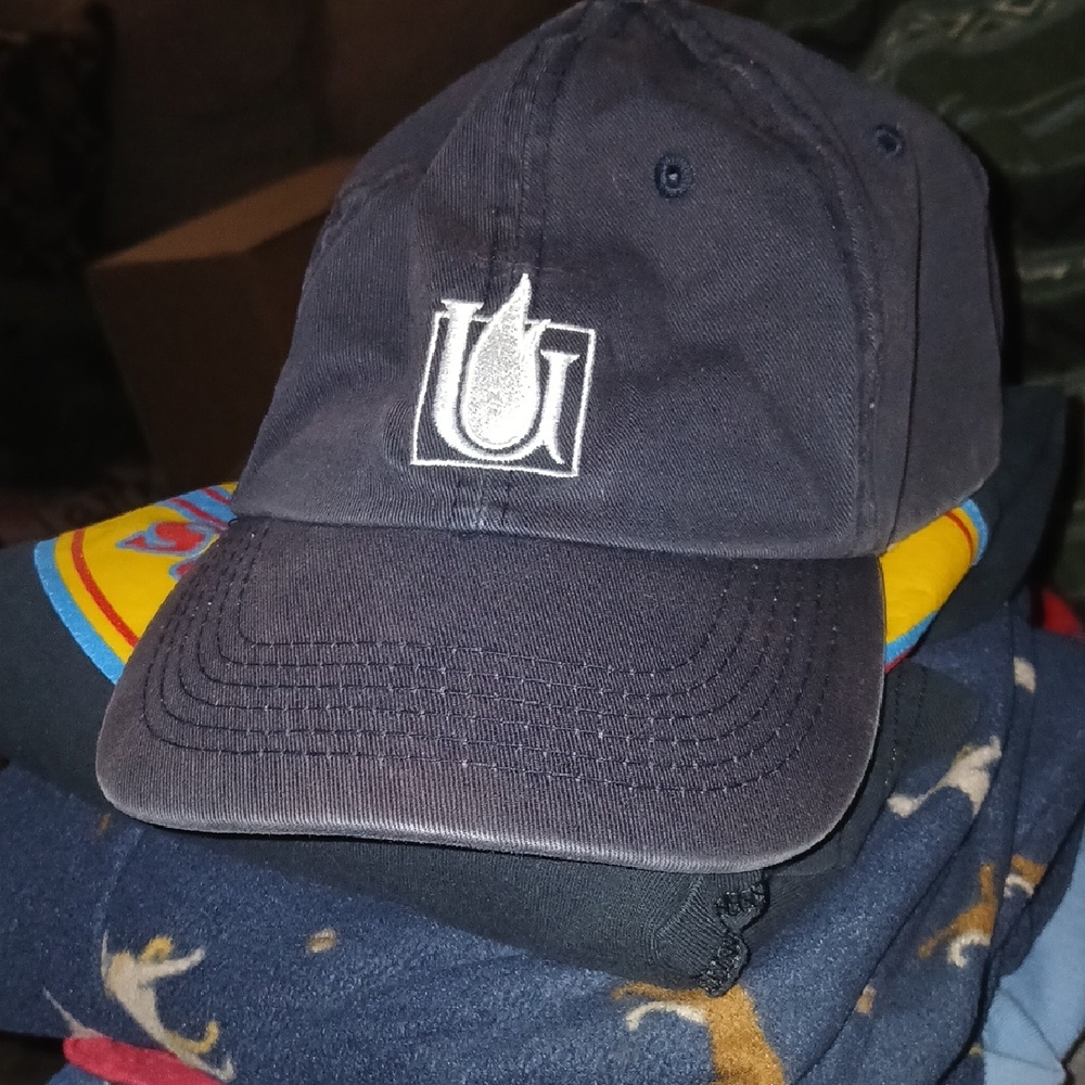 Navy Blue Baseball Cap with Logo